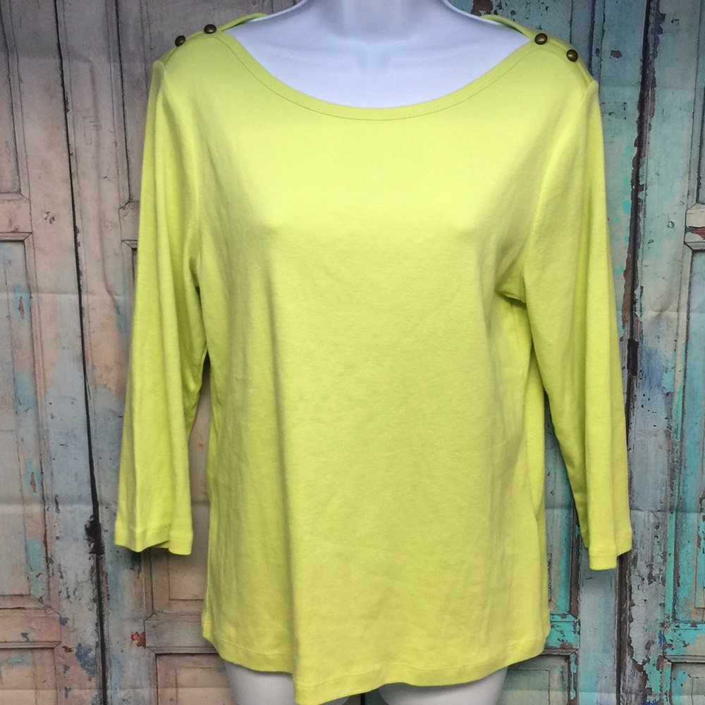 ❤️ CHICOS Long Sleeve Top